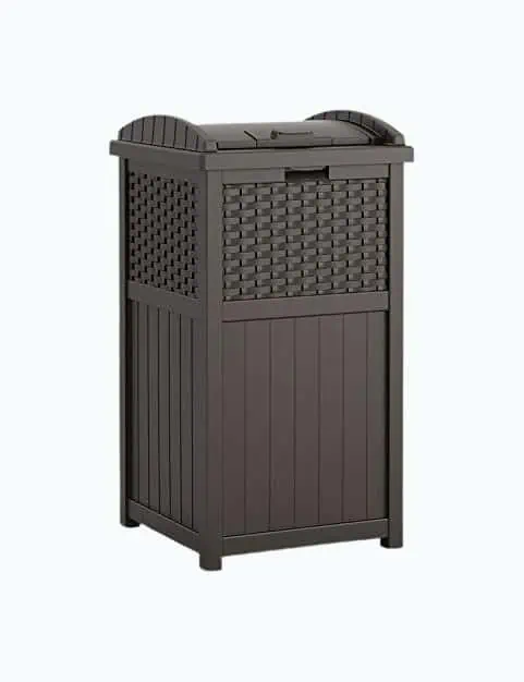 Product Image of the Suncast 33 Gallon Hideaway Can
