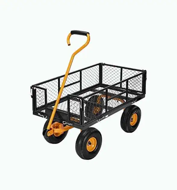 Product Image of the VivoHome Mesh Steel Garden Cart