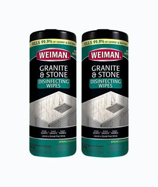 Product Image of the Weiman Granite Disinfectant Wipes