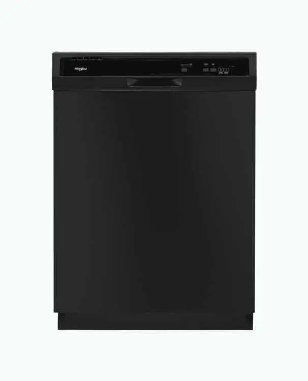 Product Image of the Whirlpool 24 Inch Built-In Dishwasher Black
