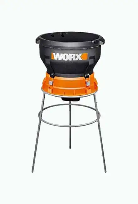 Product Image of the Worx Foldable Bladeless Electric Leaf Mulcher
