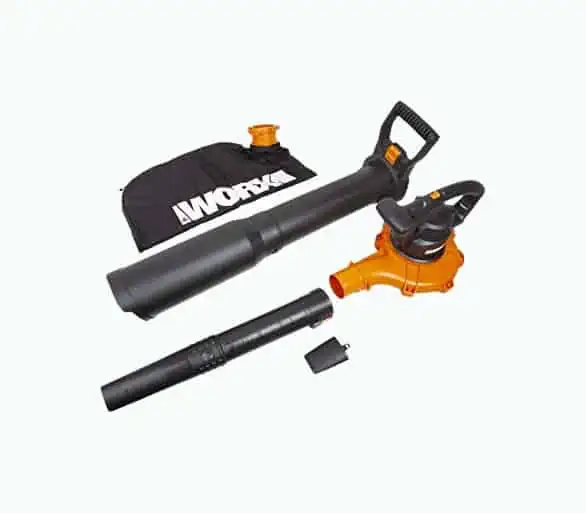Product Image of the Worx WG518 Blower, Mulcher & Vacuum