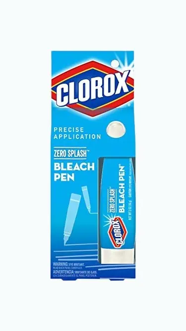 Product Image of the Clorox Zero Splash Bleach Pen